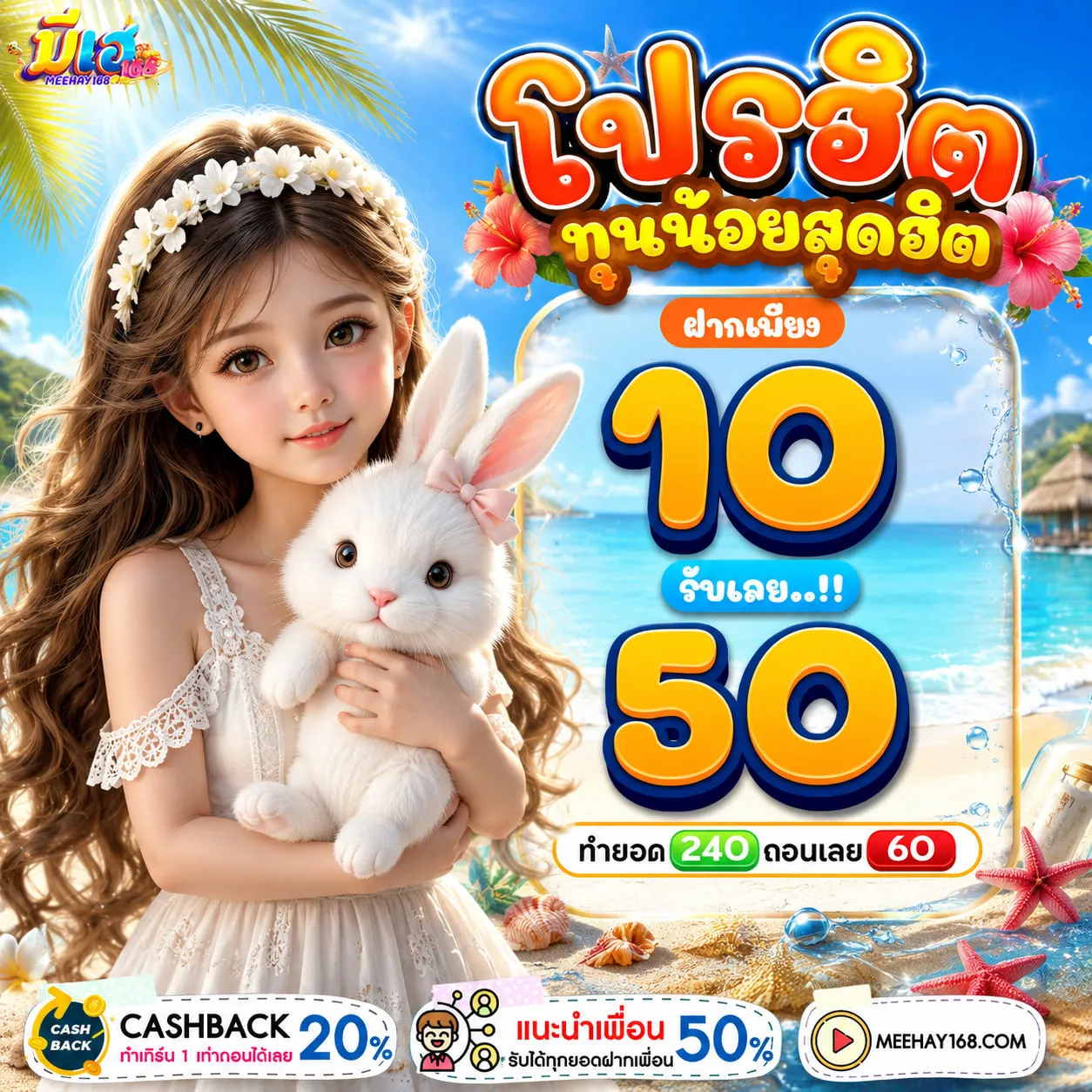 ฝาก 10 รับ 100 ใหม่ล่าสุด