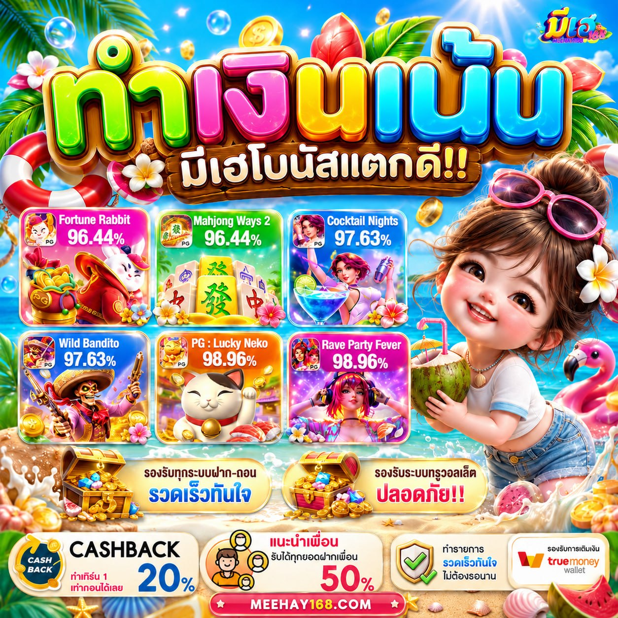 10รับ100สมาชิกใหม่ เงินทองไหลมาเทมาไม่ขาดสาย